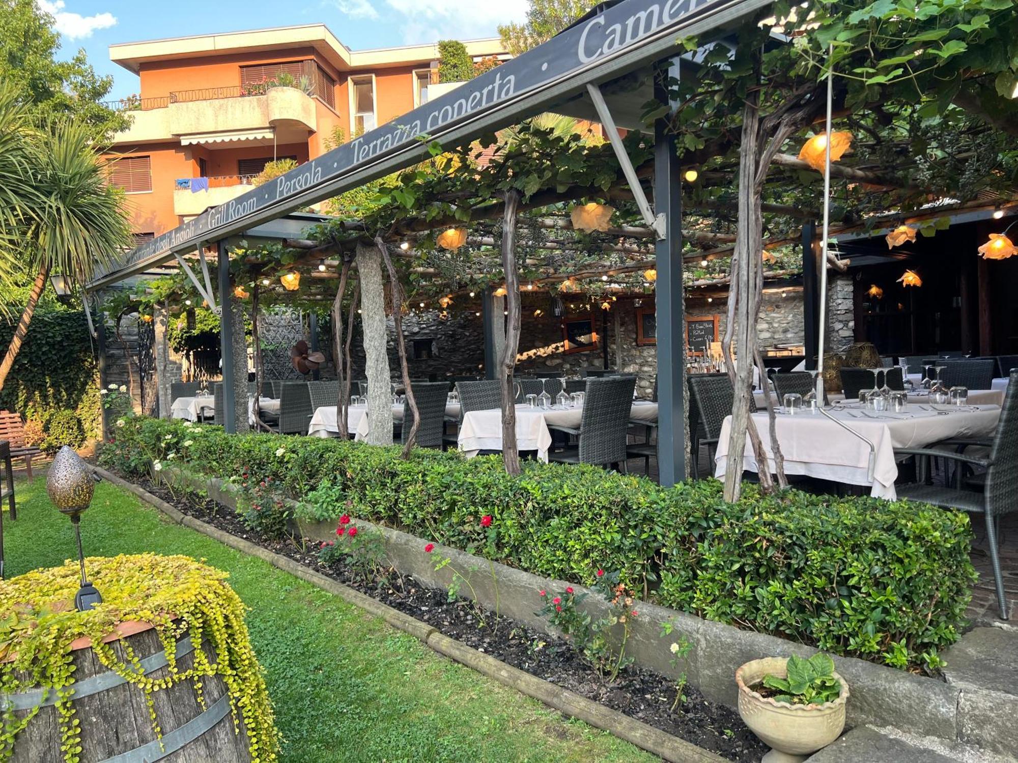 Garni Degli Angioli Hotel Ascona Buitenkant foto